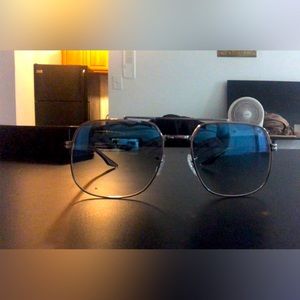 Ray Ban sunglasses with blue lenses